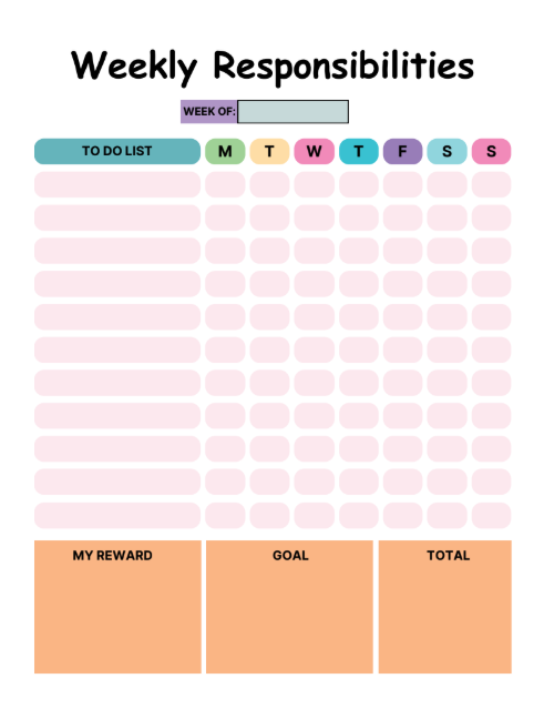 Printable Kids School Planner – 40+ Pages of Checklists, Trackers & Study Tools – Instant PDF Download